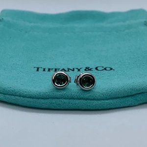 Tiffany & Co Color by the Yard Tsavorite Earrings